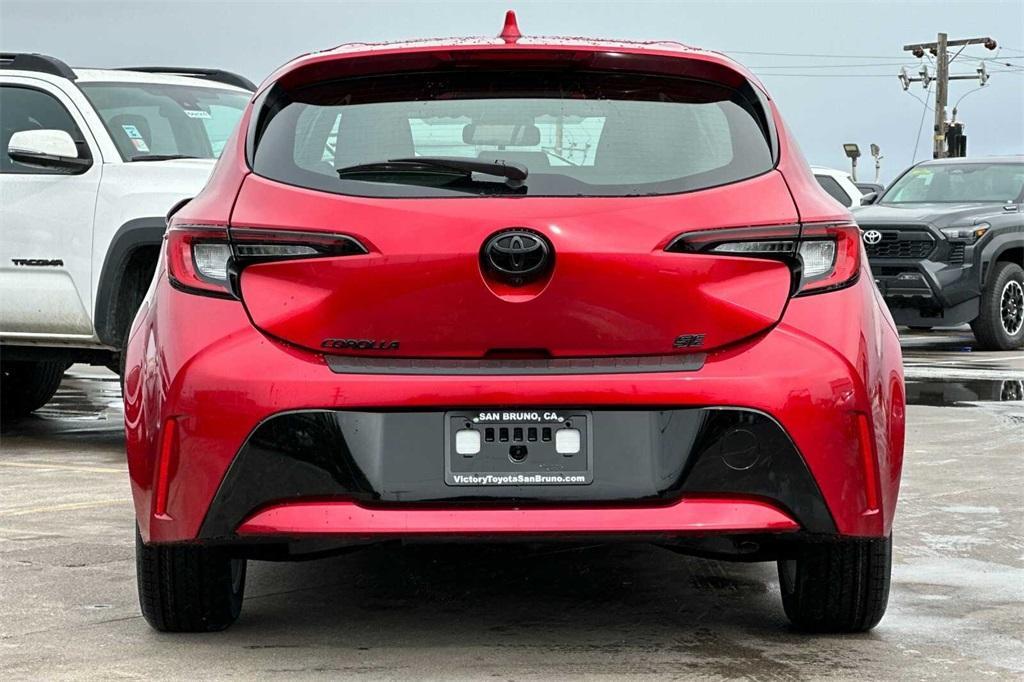 new 2025 Toyota Corolla Hatchback car, priced at $26,312