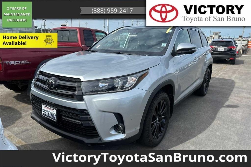 used 2019 Toyota Highlander car, priced at $29,286