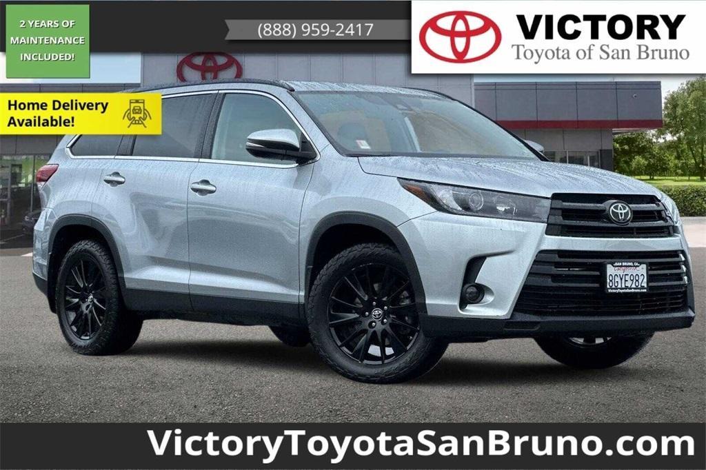 used 2019 Toyota Highlander car, priced at $29,286