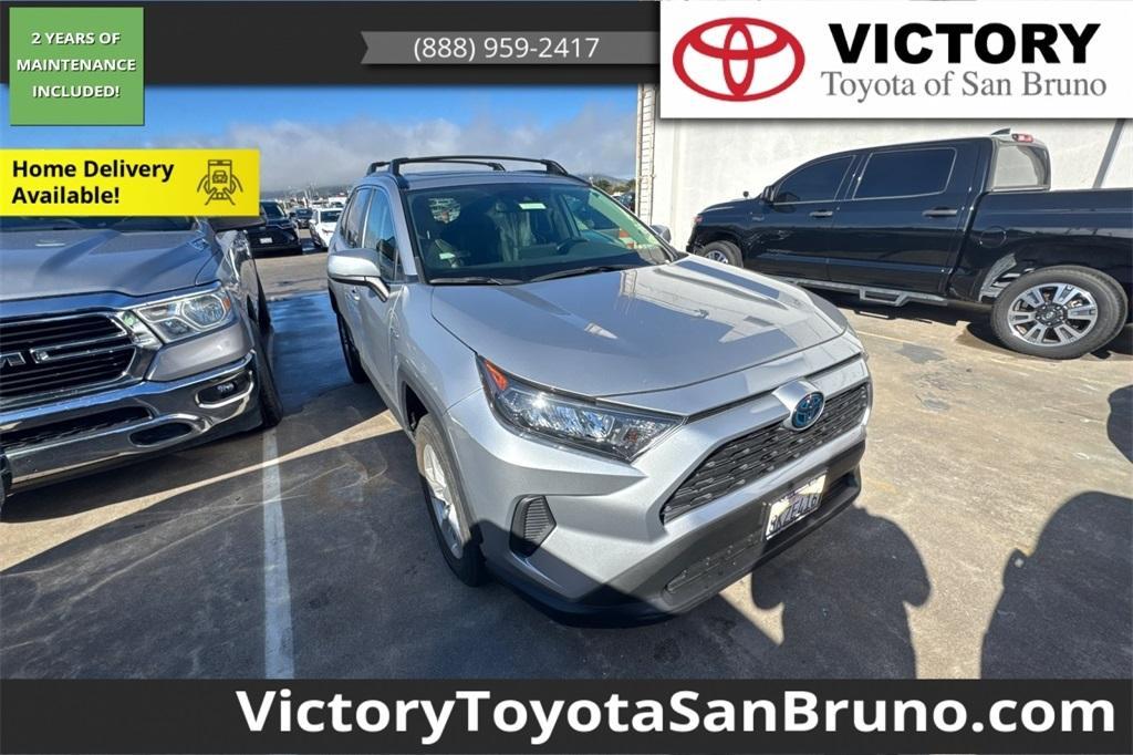 used 2019 Toyota RAV4 Hybrid car, priced at $26,136