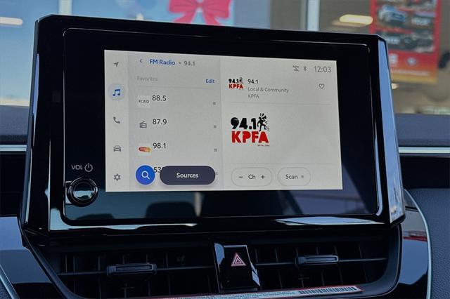 new 2025 Toyota Corolla Hybrid car, priced at $27,773