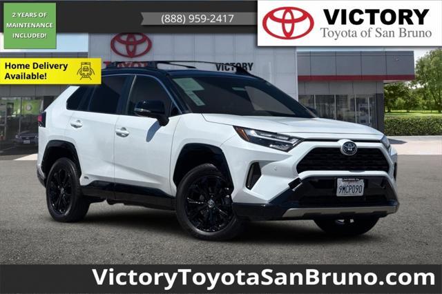used 2024 Toyota RAV4 Hybrid car, priced at $42,350