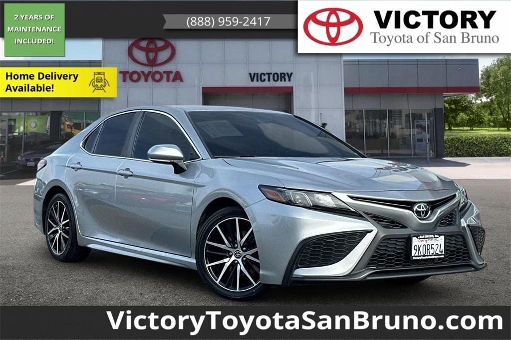 used 2021 Toyota Camry car, priced at $22,616