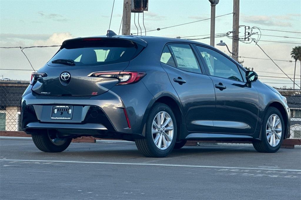 new 2025 Toyota Corolla Hatchback car, priced at $25,743