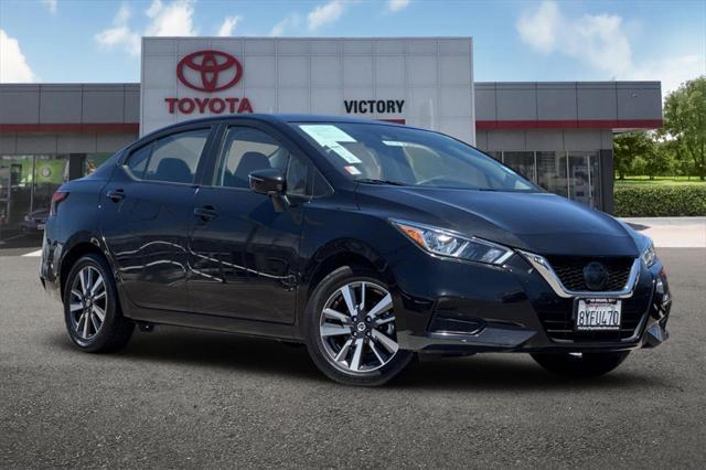 used 2021 Nissan Versa car, priced at $14,887