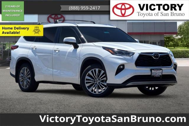 used 2021 Toyota Highlander car, priced at $39,893
