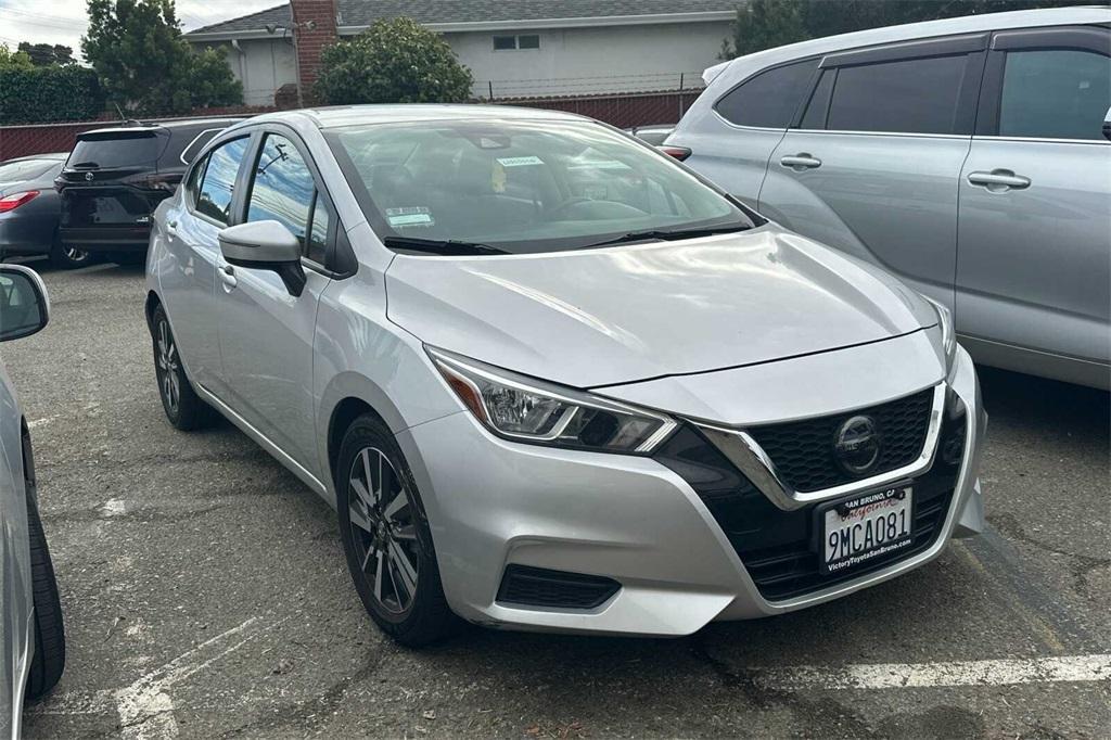 used 2021 Nissan Versa car, priced at $14,787