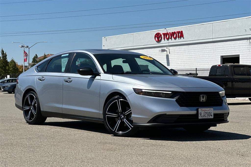 used 2024 Honda Accord Hybrid car, priced at $28,691