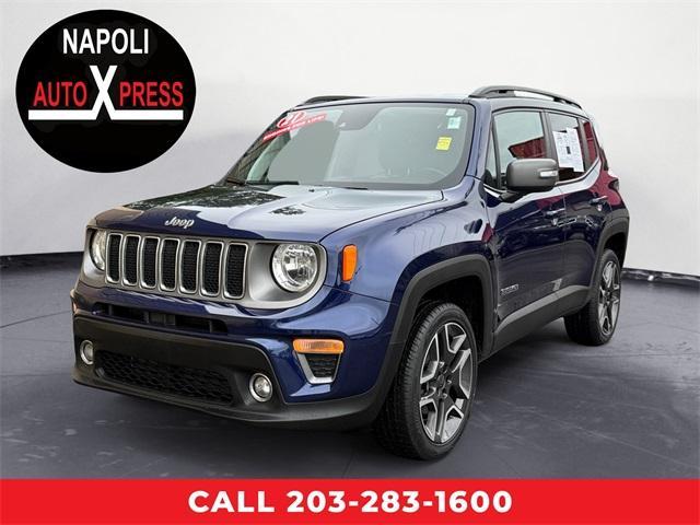 used 2021 Jeep Renegade car, priced at $19,857