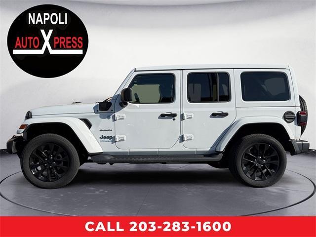 used 2021 Jeep Wrangler Unlimited 4xe car, priced at $35,811