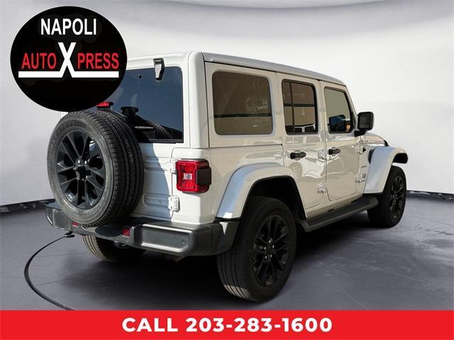 used 2021 Jeep Wrangler Unlimited 4xe car, priced at $35,811