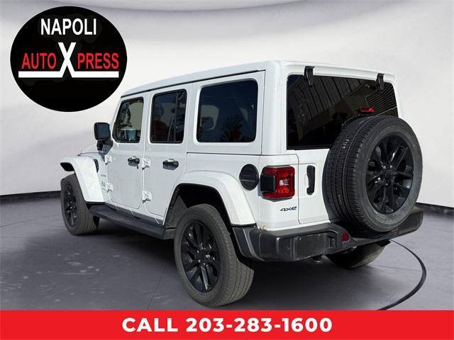 used 2021 Jeep Wrangler Unlimited 4xe car, priced at $35,811