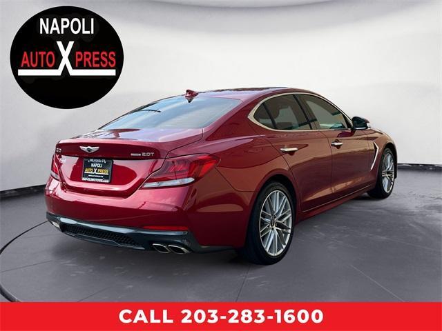 used 2021 Genesis G70 car, priced at $24,749