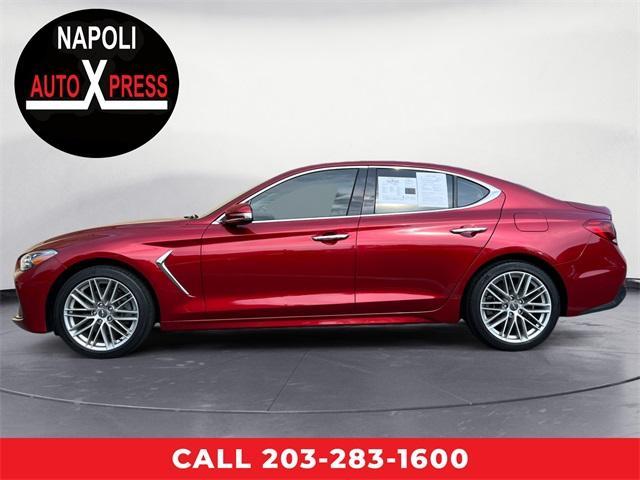 used 2021 Genesis G70 car, priced at $24,749