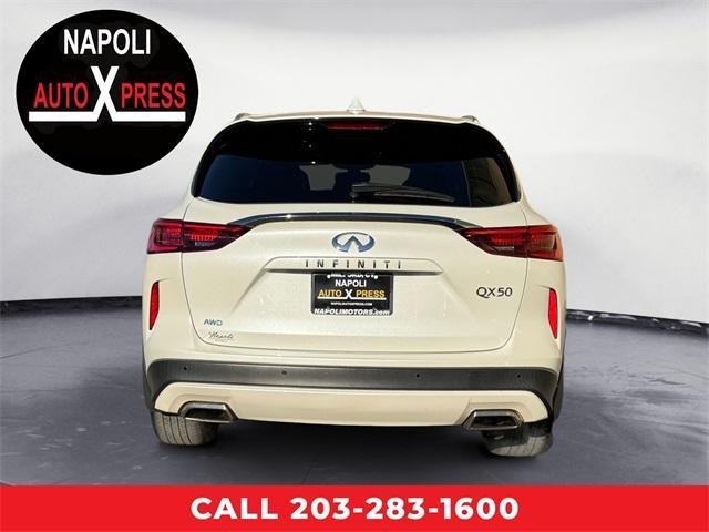 used 2021 INFINITI QX50 car, priced at $28,370