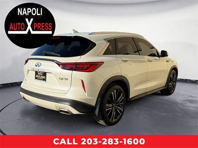 used 2021 INFINITI QX50 car, priced at $28,370