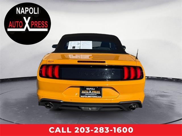 used 2022 Ford Mustang car, priced at $26,914