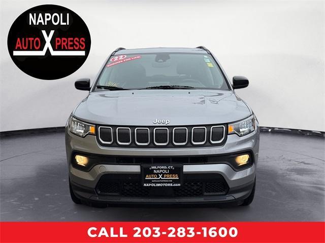 used 2022 Jeep Compass car, priced at $22,677