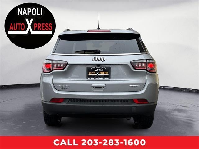 used 2022 Jeep Compass car, priced at $22,677