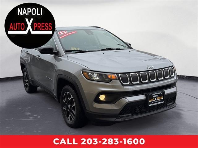 used 2022 Jeep Compass car, priced at $22,677