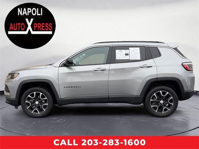 used 2022 Jeep Compass car, priced at $22,677