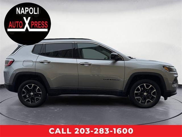 used 2022 Jeep Compass car, priced at $22,677