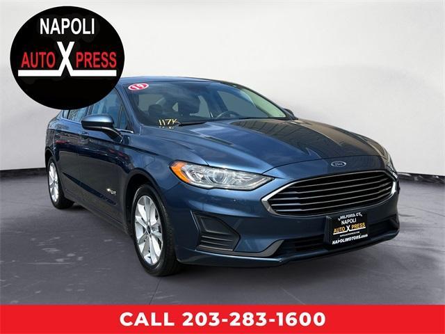 used 2019 Ford Fusion Hybrid car, priced at $13,988