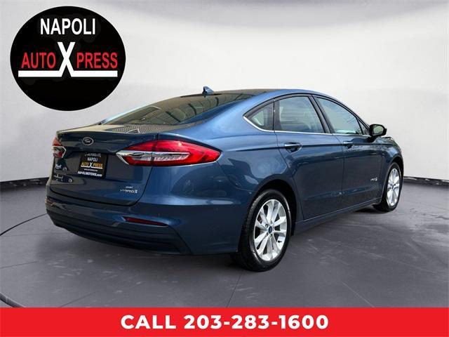 used 2019 Ford Fusion Hybrid car, priced at $12,590