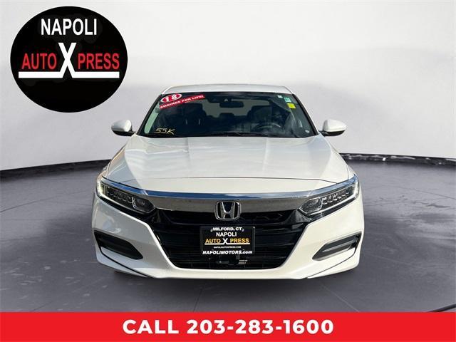 used 2018 Honda Accord car, priced at $17,881