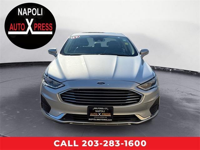 used 2019 Ford Fusion car, priced at $15,198