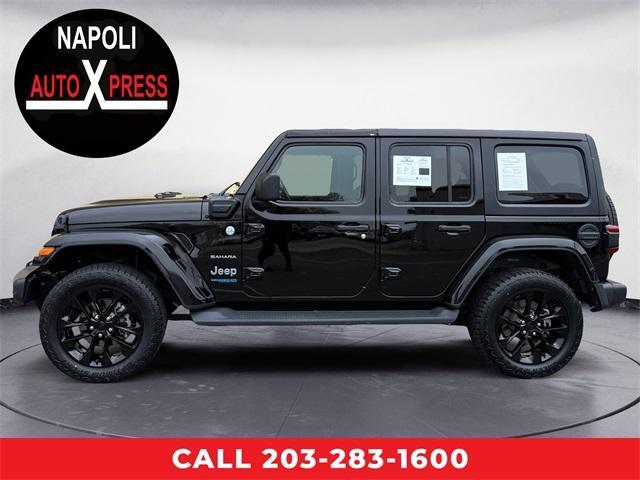 used 2021 Jeep Wrangler Unlimited 4xe car, priced at $29,975