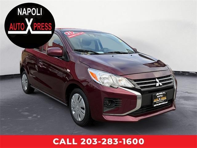 used 2021 Mitsubishi Mirage car, priced at $12,786