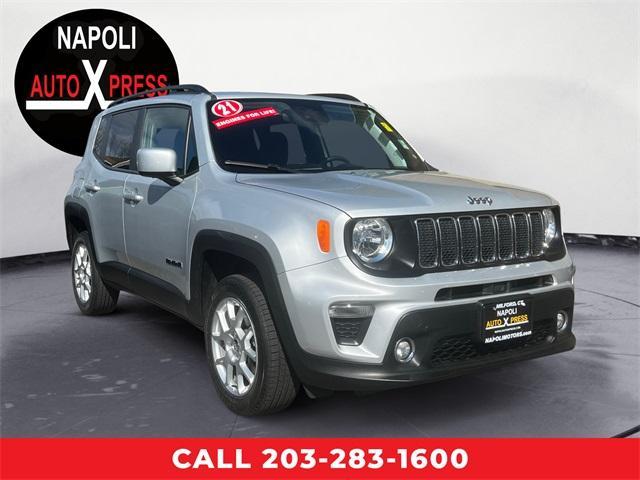 used 2021 Jeep Renegade car, priced at $19,577