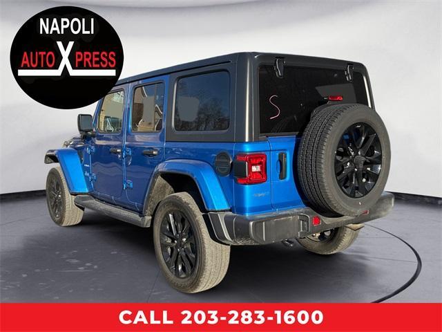 used 2021 Jeep Wrangler Unlimited 4xe car, priced at $31,998