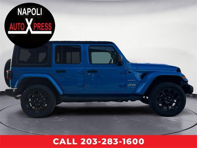 used 2021 Jeep Wrangler Unlimited 4xe car, priced at $31,998