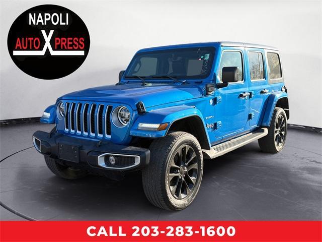 used 2021 Jeep Wrangler Unlimited 4xe car, priced at $31,998