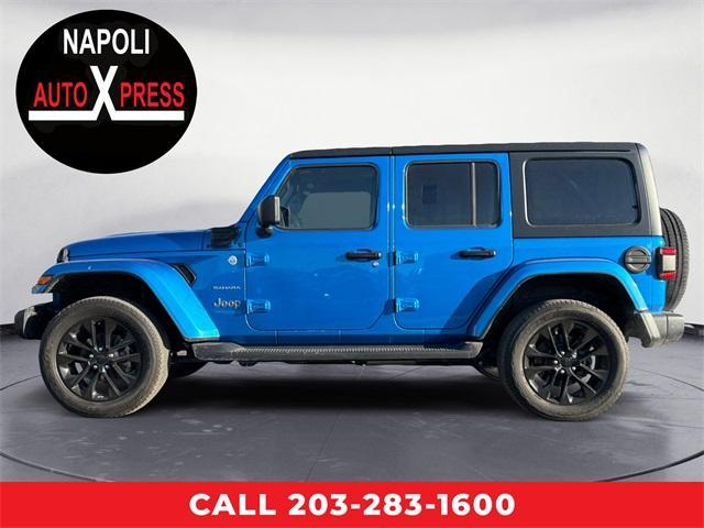 used 2021 Jeep Wrangler Unlimited 4xe car, priced at $31,998