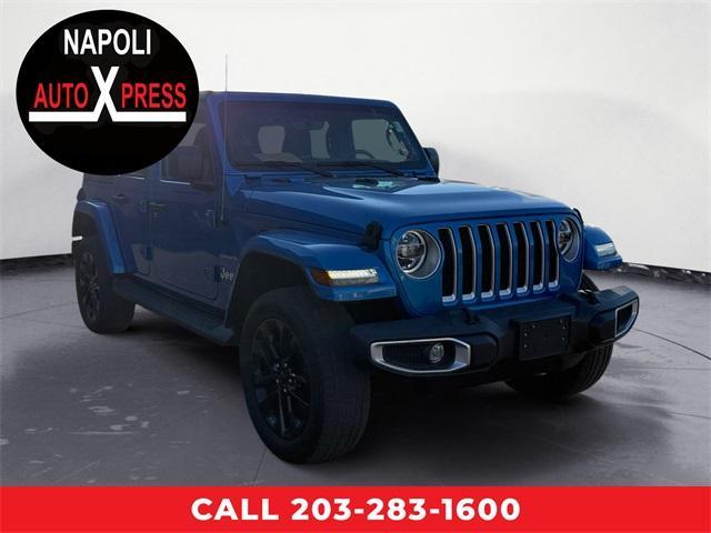 used 2021 Jeep Wrangler Unlimited 4xe car, priced at $31,998