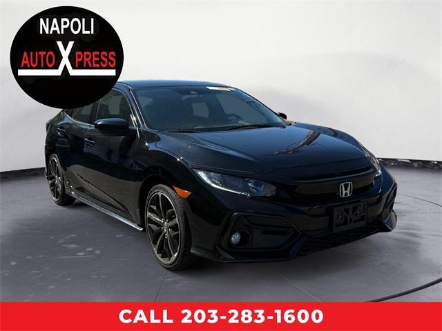 used 2021 Honda Civic car, priced at $23,750