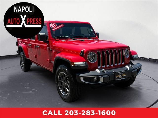 used 2021 Jeep Gladiator car, priced at $31,157
