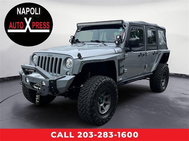 used 2017 Jeep Wrangler Unlimited car, priced at $25,759