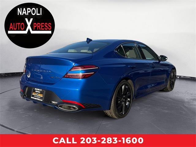 used 2022 Genesis G70 car, priced at $34,673