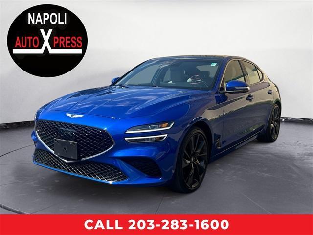 used 2022 Genesis G70 car, priced at $34,673