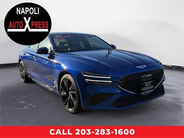 used 2022 Genesis G70 car, priced at $34,673