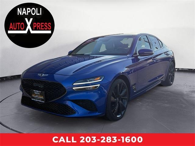 used 2022 Genesis G70 car, priced at $34,673