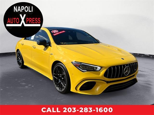 used 2020 Mercedes-Benz AMG CLA 45 car, priced at $43,889