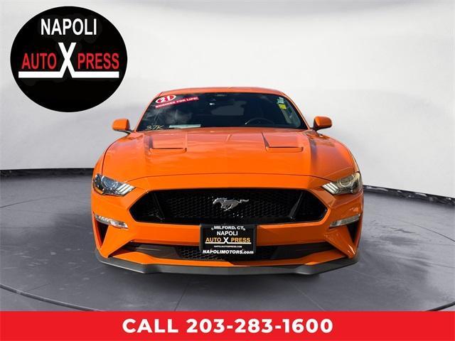 used 2021 Ford Mustang car, priced at $36,850