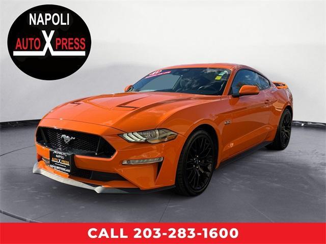 used 2021 Ford Mustang car, priced at $36,850