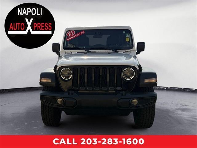 used 2021 Jeep Wrangler Unlimited car, priced at $32,037