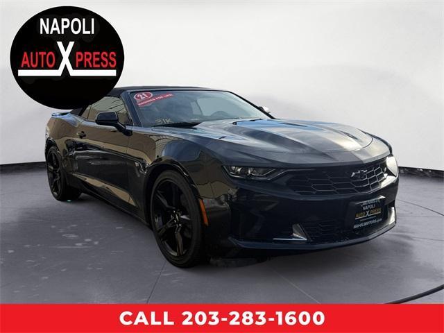 used 2021 Chevrolet Camaro car, priced at $30,916